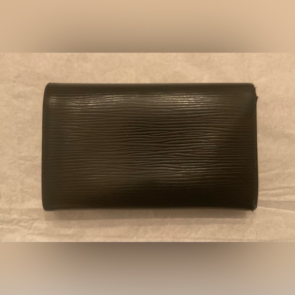 Louis Vuitton Epi Leather Long Wallet–Noir | Vintage Collector Piece | Full Set - Picture 3 of 16